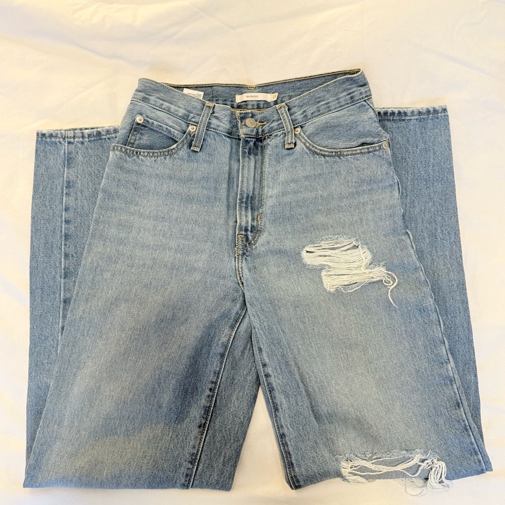 Levi's Light Blue Baggy ‘94 Straight Leg Jeans